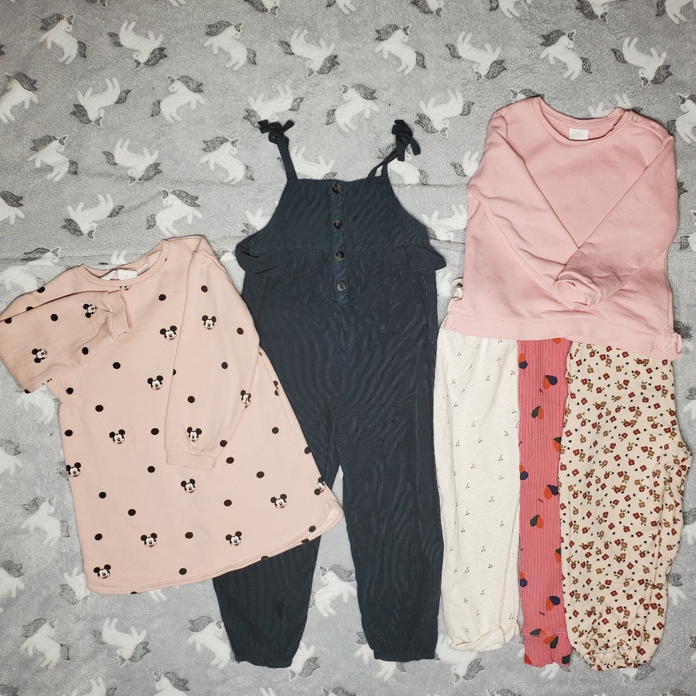Zara 4-5T Girls bundle - Disney Dress
